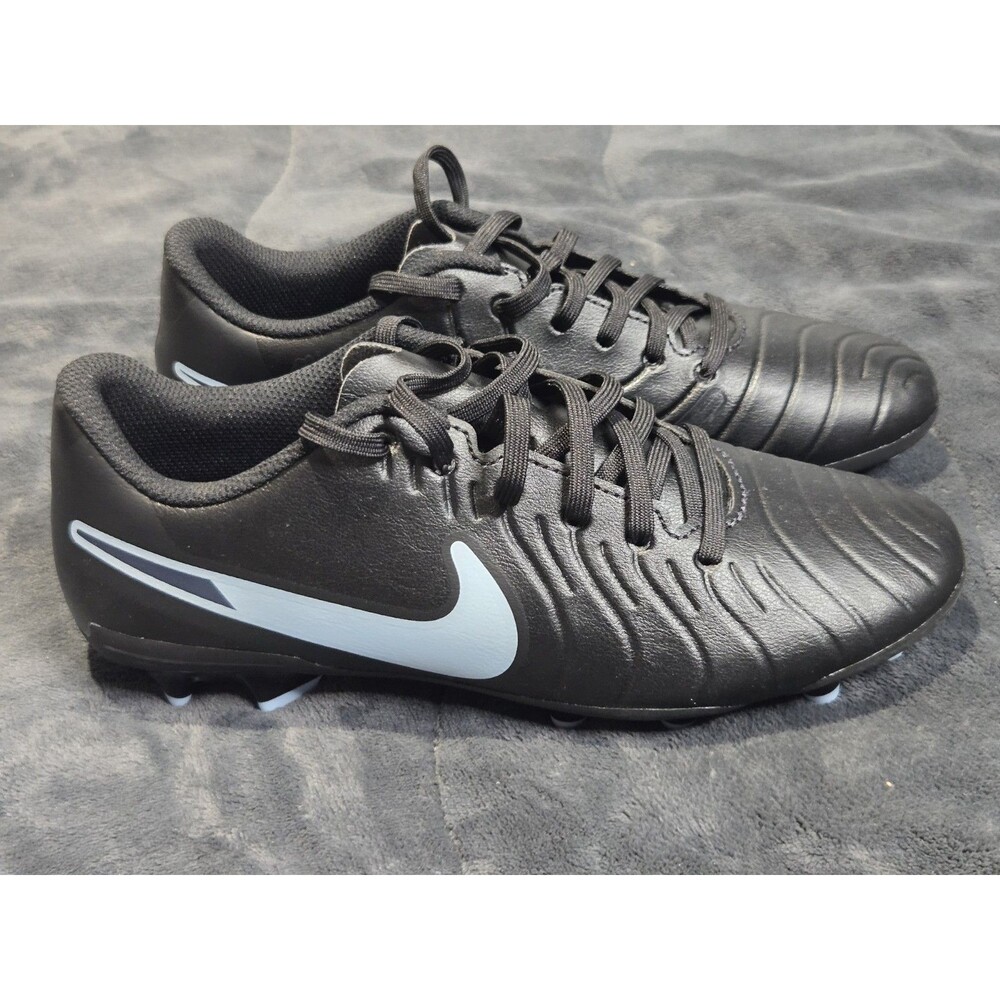 NIKE MEN'S TIEMPO LEGEND 10 CLUB BLACK SOCCER SHOES CLEATS SIZE 6.5 DV4344-003